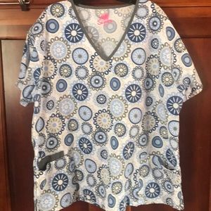 Scrubs brand scrub top
